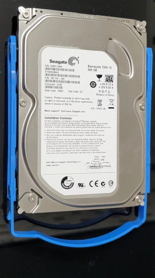 HDD Жесткий диск 500 ГБ 7200rpm