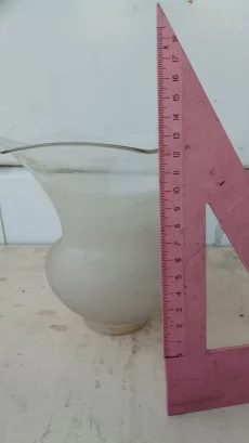 Плафон стеклянный для люстры