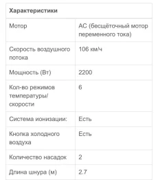 Фен профессиональный
