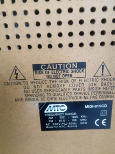 Музыкальный центр МТС МIDI-815CD