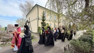 В бобруйском женском монастыре почтили память иконы «Неувядаемый Цвет» и преподобной Анастасии Киевской