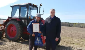 В филиале «Пищевик-Агро» первыми на Бобруйщине приступили к севу кукурузы