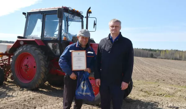 В филиале  «Пищевик-Агро» первыми на Бобруйщине приступили к севу кукурузы