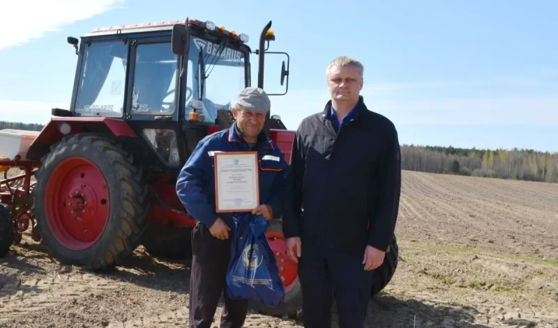 В филиале  «Пищевик-Агро» первыми на Бобруйщине приступили к севу кукурузы