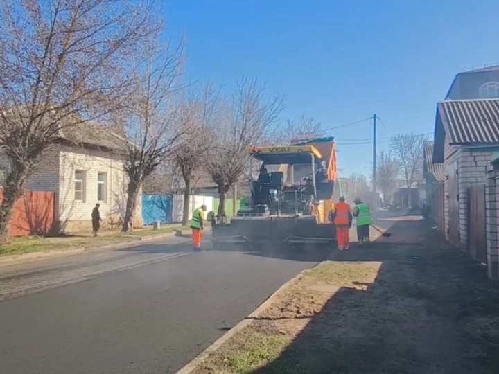 В Бобруйске ведутся дорожные работы на улице Комсомольской