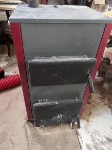 Котел твердотопливный