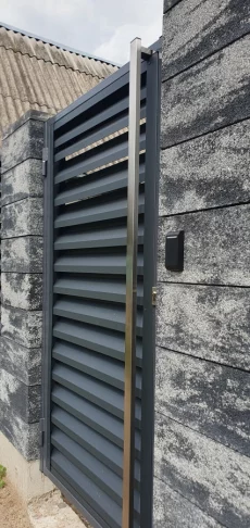 Установка монтаж заборов, Бетонные блоки, Заборы-жалюзи.