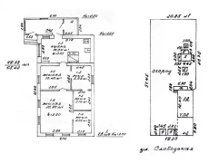 Дом с газовым отоплением и бол участком по ул. Слободская