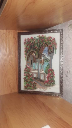 Вышивки крестом с рамкой
