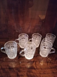 Кружки хрустальные