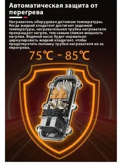 Предпусковой подогреватель с помпой Лунфей 2 кВт