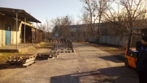 Утепленный склад отлично подойдет под СТО (высота потолка 4 метра)