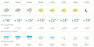 Погода в Бобруйске на 25 июня