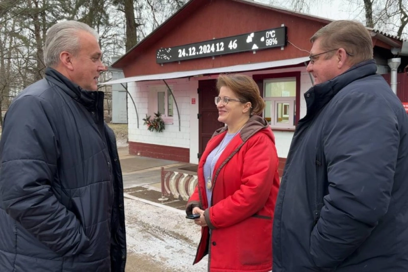 Встреча с трудовым коллективом ОДО «Кислородно-наполнительная станция» города Бобруйска