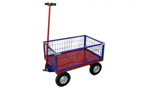 Четырехколёсные тележки: универсальное решение для перевозки грузов