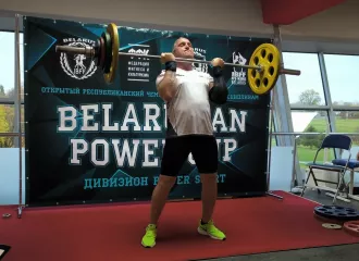 Чемпионат по силовым дисциплинам «Belarusian Power Cup» прошел в рамках хоккейного дерби МХЛ