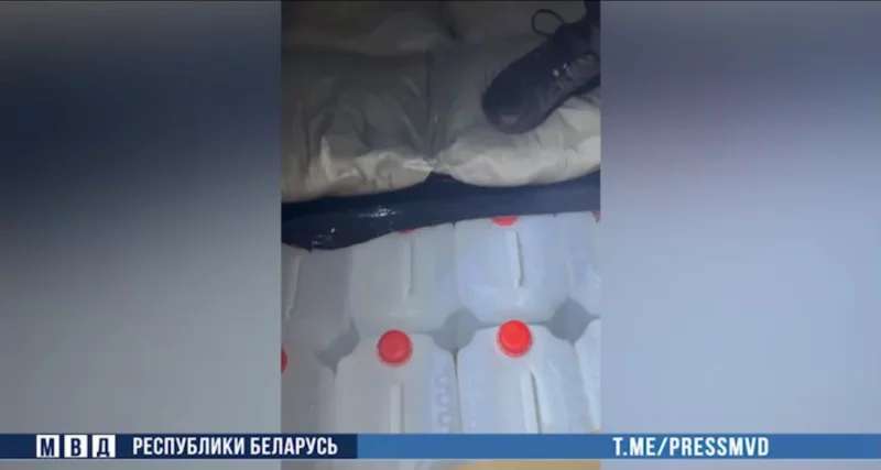 Изъята крупная партия контрафактного спирта