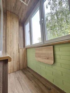 Отделка балконов и лоджий под ключ