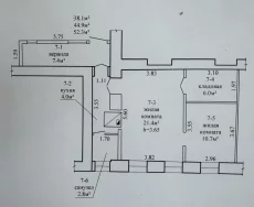 Двухкомнатная квартира по ул. Чонгарская, д. 35