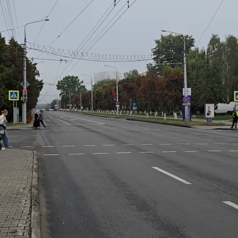 Перекрытие улиц перед велопробегом