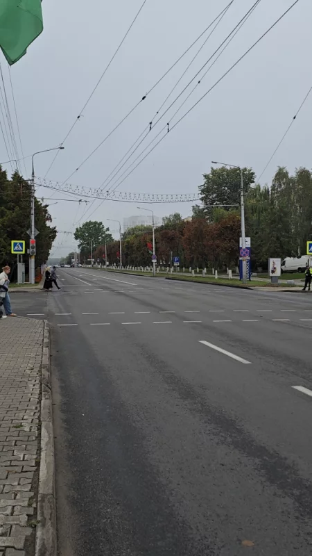 Перекрытие улиц перед велопробегом