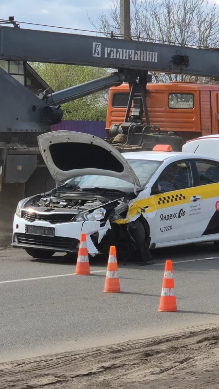 Авария с участием мотоциклиста