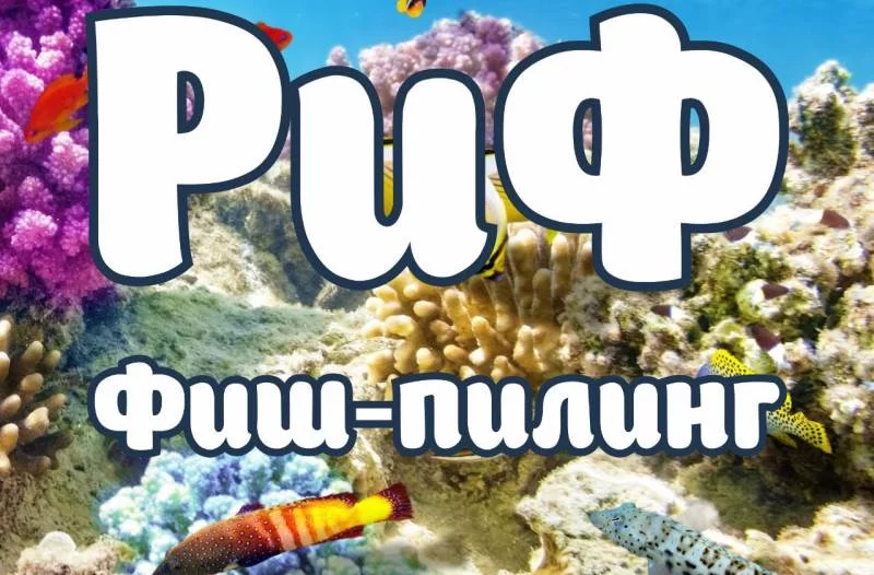 Впервые в городе фиш-пилинг!