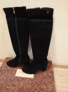 Ботфорты натуральные осенние
