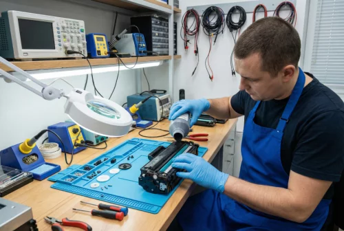 Заправка струйных и лазерных картриджей, ремонт принтеров