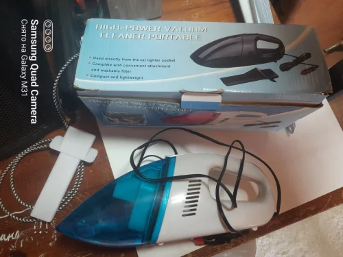 Автомобильный пылесос High-Power Vacuum Cleaner Portable. 45 р