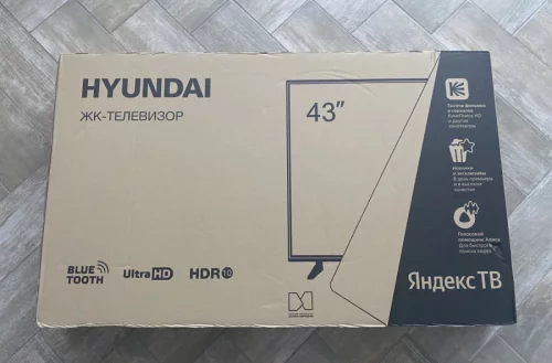 Новый телевизор 43 дюйма 4K WiFi SmartTV и Алисой