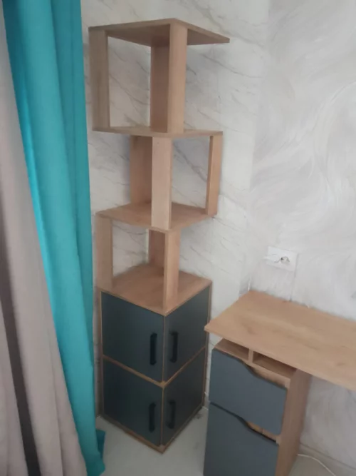 Стеллаж+стол+стул(можно по отдельности)