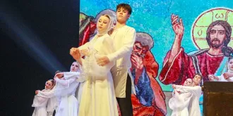 В Бобруйске состоялся музыкальный спектакль «Христос Воскресе!» православного театра «Убрус»