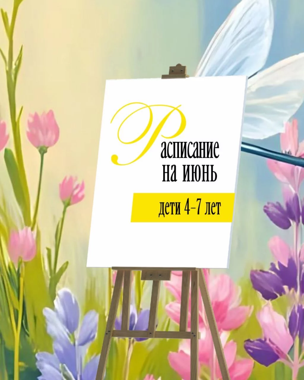 Рисование для детей 7-13 лет. Расписание на июнь