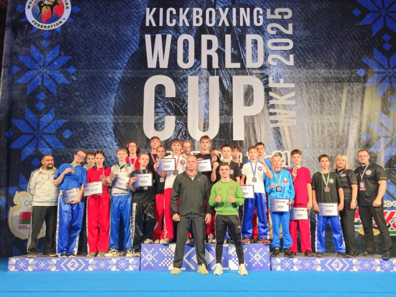 В Бобруйск вернулись 14 чемпионов мира