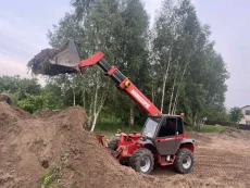 Аренда мини экскаватора, телескопического погрузчика, автокран.