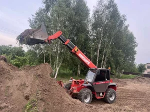 Аренда мини экскаватора, телескопического погрузчика, автокран.