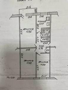 Трехкомнатная квартира по ул. Куйбышева, д. 55