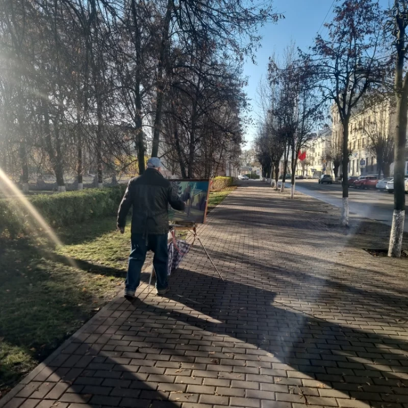 художник пишет Бобруйск