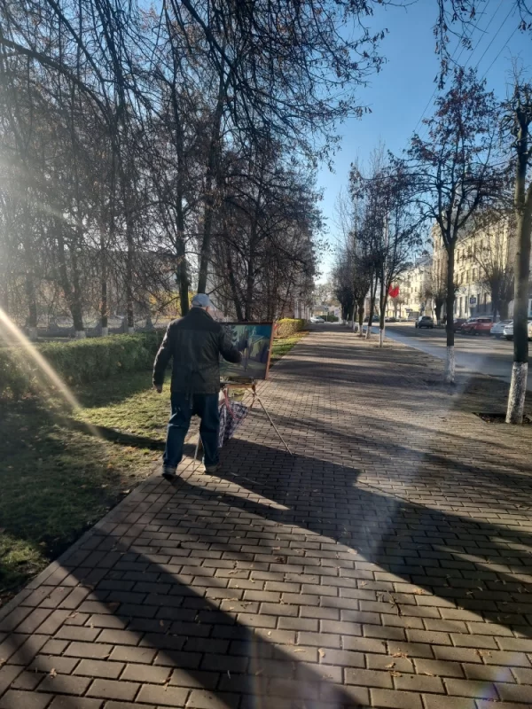 Художник пишет Бобруйск