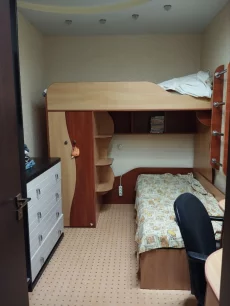 в д. Вишневка двухкомнатная квартира.