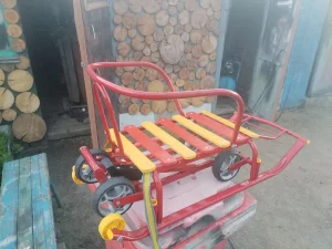 Санки и велосипед