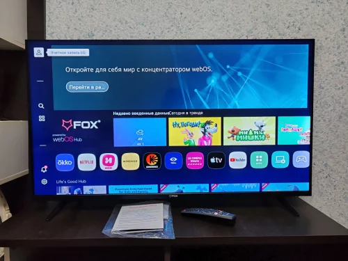 Абсолютно новый телевизор FOX 42WOS640E 2K FHD