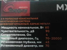 Динамики Автомобильные
