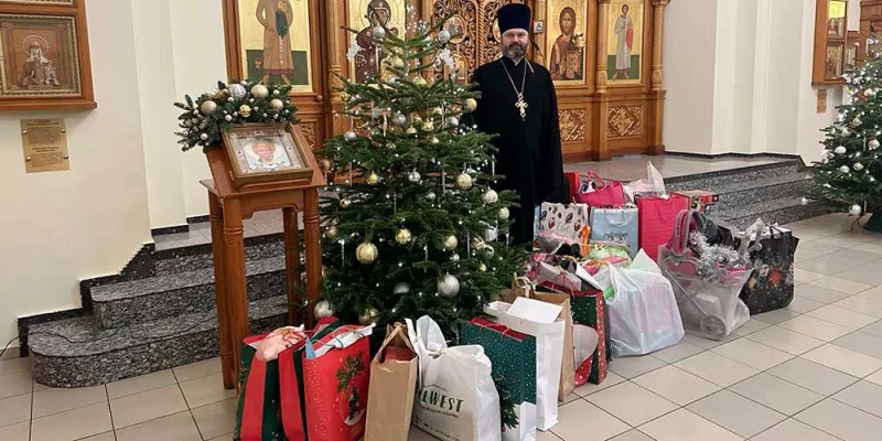 В храме иконы Божией Матери «Иверская» г. Бобруйска прошла акция «Елка желаний»