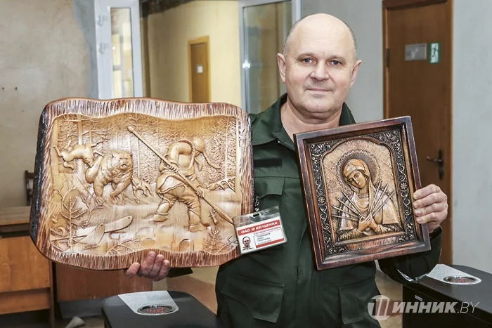 Игорь Пивоваров: бобруйский резчик-художник и контролер на КПП