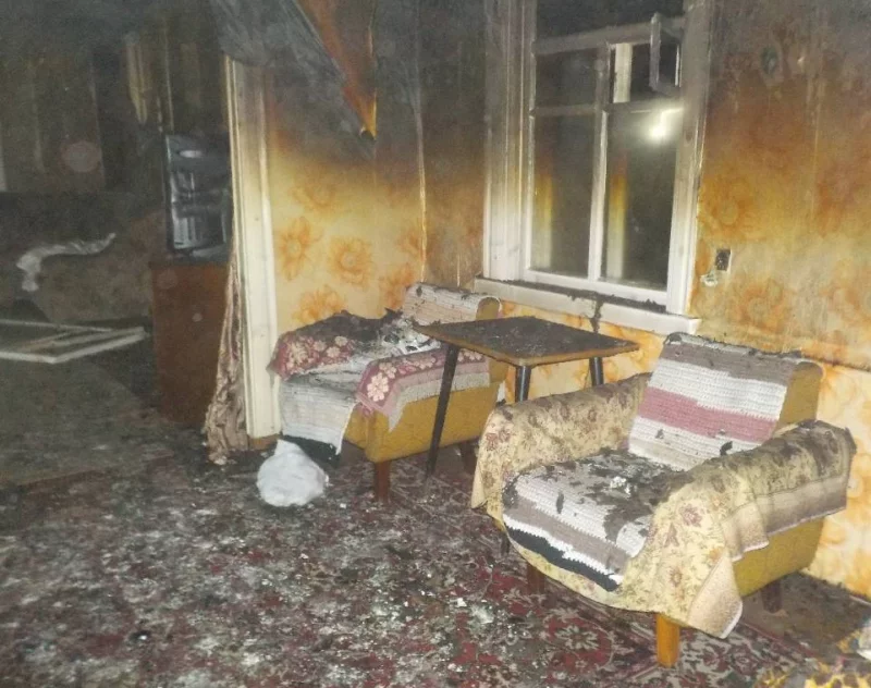 Дача горела в Бобруйске