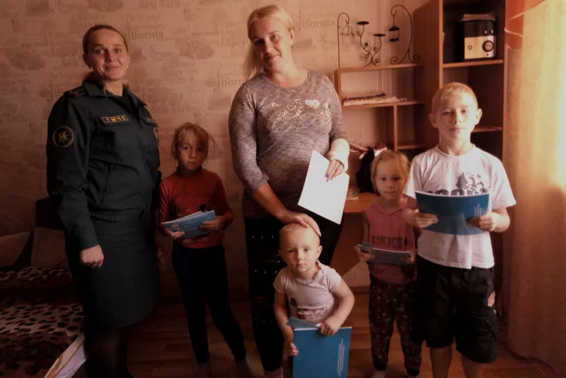 Безвозмездная помощь от МЧС. Бобруйск