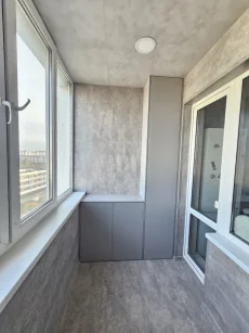 Отделка балконов и лоджий под ключ