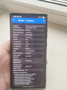 Samsung S22 Ultra 12/256GB
